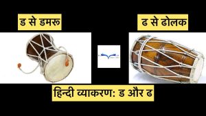 हिन्दी व्याकरण ड और ढ